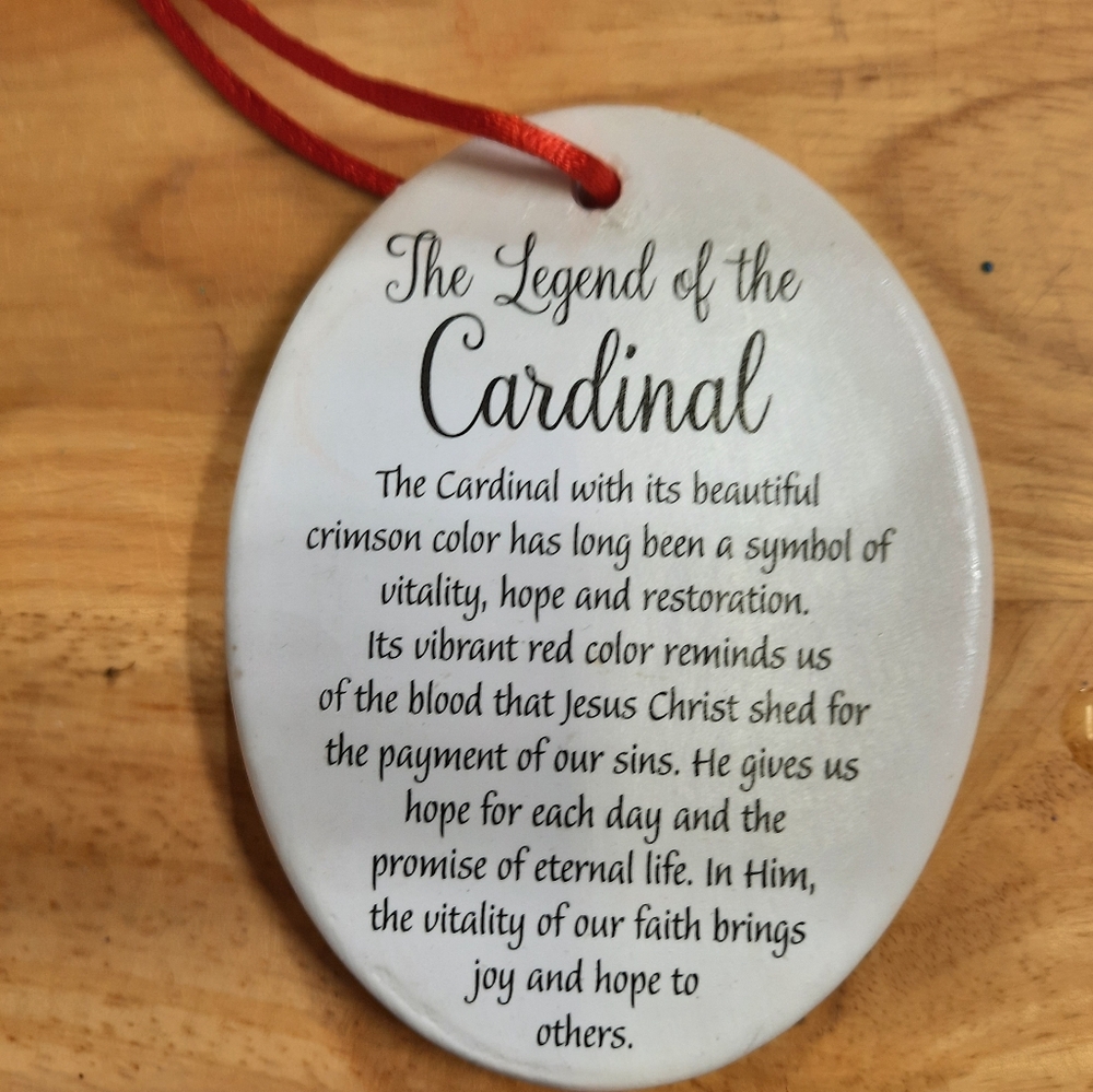 Cardinal Ornament